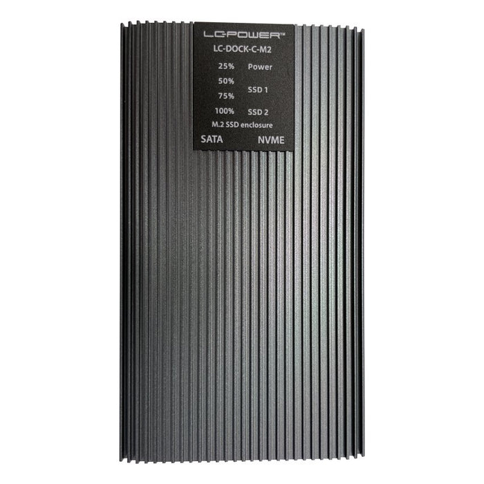 EAN 4260070129278 - LC-Power LC-DOCK-C-M2 caja para disco duro externo Caja externa para unidad de estado sólido (SSD) Antrac imagen 9