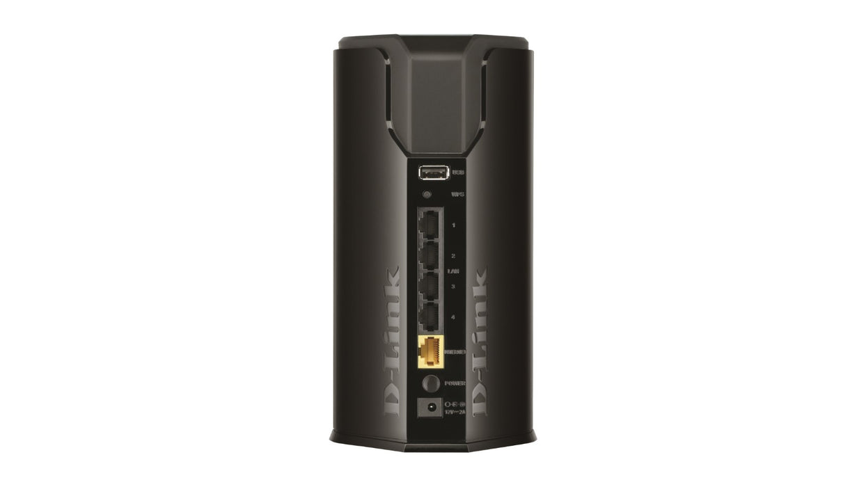 EAN 0790069380716 - D-Link DIR-845L/E router inalámbrico Gigabit Ethernet Doble banda (2,4 GHz / 5 GHz) Negro imagen 3