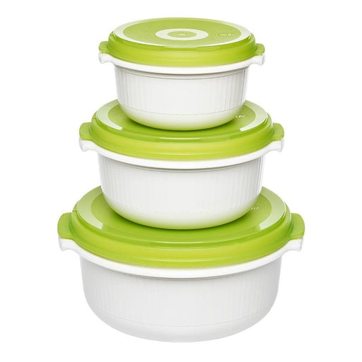 EAN 4009049329871 - EMSA 509741 recipiente de almacenar comida Alrededor Establecer Verde, Blanco 3 pieza(s) imagen 1