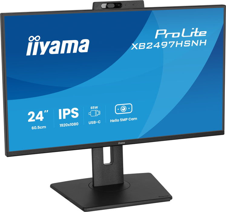 Iiyama 60.5cm 24" Xb2497hsnh-B1 16:10 Hdmi+Dp+Usb-C