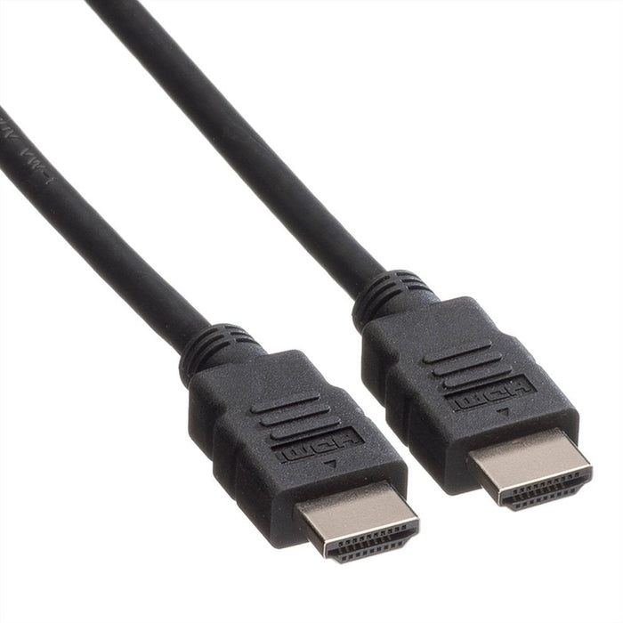 Roline Verde Hdmi High Speed Cable Mit Ethernet, Tpe, Schwarz, 2 M