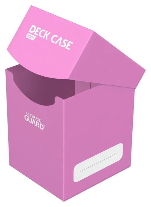 Caja De Cartas Ultimate Guard Deck Case 100+ Tamaño Estándar Fucsia