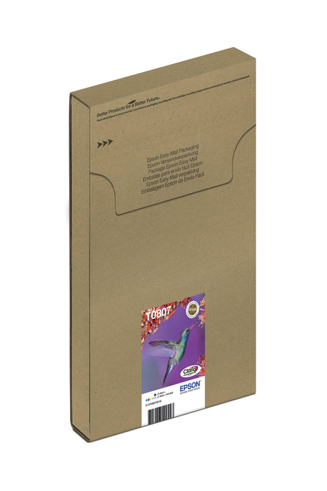 EAN 8715946542553 - Epson Hummingbird T0807 cartucho de tinta 1 pieza(s) Original Negro, Cian, Cian claro, Magenta claro, Mag imagen 11
