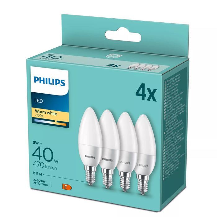 EAN 8719514313408 - Philips 8719514313408 lámpara LED Blanco cálido 2700 K 4,9 W F imagen 2