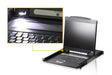 EAN 4710469344992 - ATEN CL1000N consola de rack 48,3 cm (19") Negro 1U imagen 3
