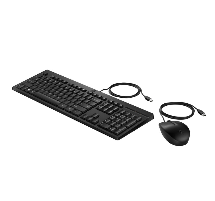 EAN 0198701790914 - HP 225 Wired Mouse and Keyboard Combo G2 teclado Ratón incluido Oficina USB Negro imagen 3
