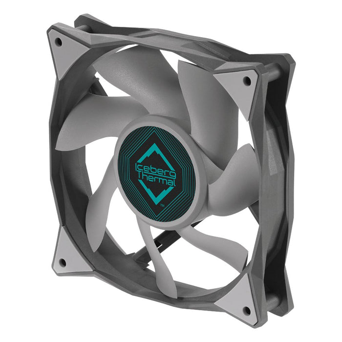 EAN 1230000071048 - Iceberg Thermal IceGALE Carcasa del ordenador Ventilador 12 cm Gris 1 pieza(s) imagen 2