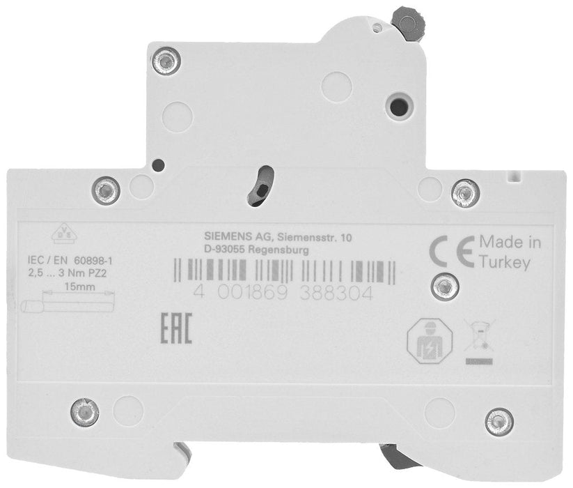 Siemens Automat B 16a 5sl61166 ** 230 400v 6ka 1p