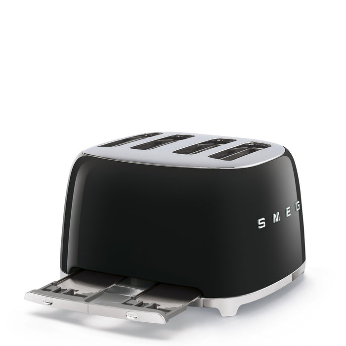 EAN 8017709263362 - Smeg TSF03BLEU tostadora 6 4 rebanada(s) 2000 W Negro imagen 4