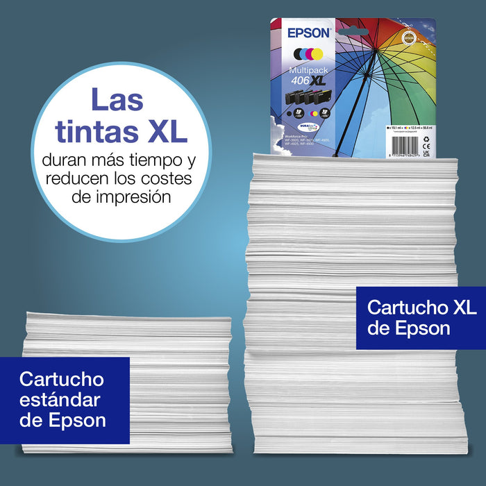 EAN 8715946748429 - Epson Multipack 4-colour 406XL Umbrella DURABr cartucho de tinta 1 pieza(s) High (L) Yield imagen 3