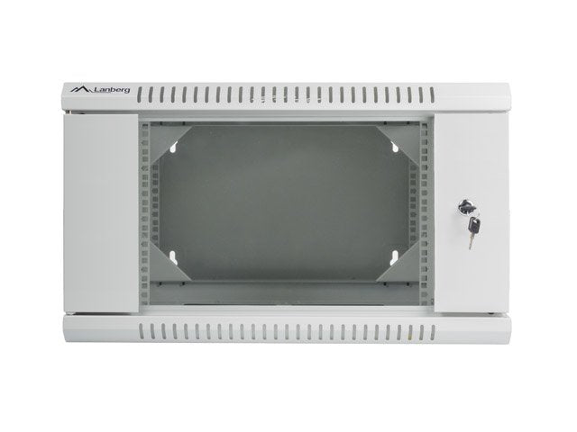 EAN 5901969403916 - Lanberg WF02-6606-10S armario rack 6U Bastidor de pared Gris imagen 2