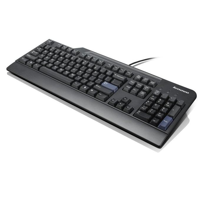 EAN 5715063192023 - Lenovo 42C0060 teclado Universal USB Inglés de EE. UU. Negro imagen 1