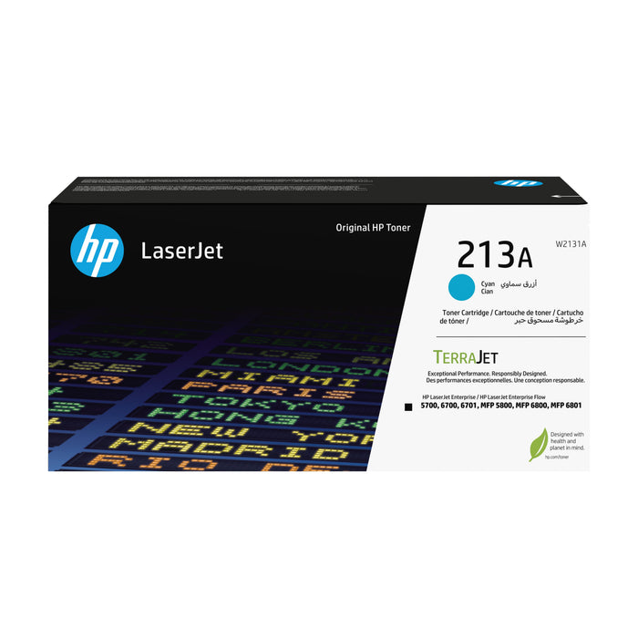 EAN 0195122822538 - HP 213A Cyn Original LaserJet Toner Crtg cartucho de tóner 1 pieza(s) imagen 1