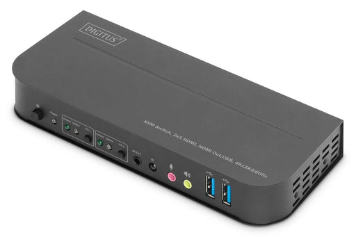 EAN 4016032487517 - Digitus DS-12874 interruptor KVM Negro imagen 1