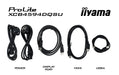 EAN 4948570126293 - iiyama ProLite XCB4594DQSU-B1 pantalla para PC 113 cm (44.5") 5120 x 1440 Pixeles Dual QHD LED Negro imagen 20