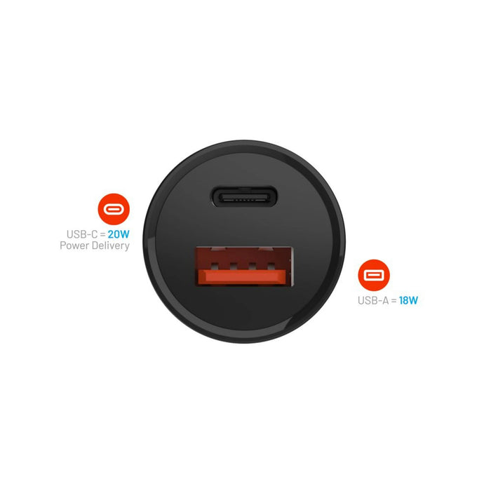 EAN 8591680164608 - FIXED FIXCC20N-CU-BK cargador de dispositivo móvil Universal Negro Encendedor de cigarrillos Carga rápida imagen 6