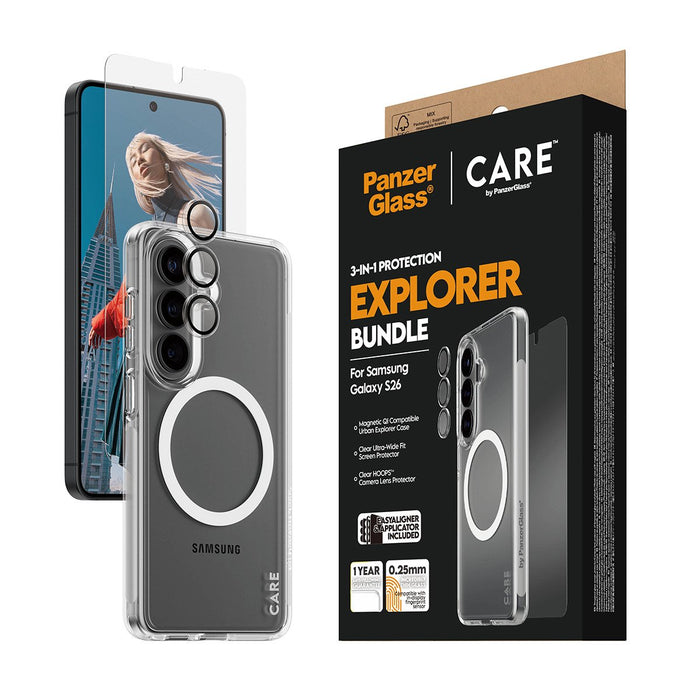 EAN 5715685034503 - PanzerGlass ® | CARE™ by ® 3-in-1 Bundle Samsung Galaxy S26 Protector de pantalla 1 pieza(s) imagen 6