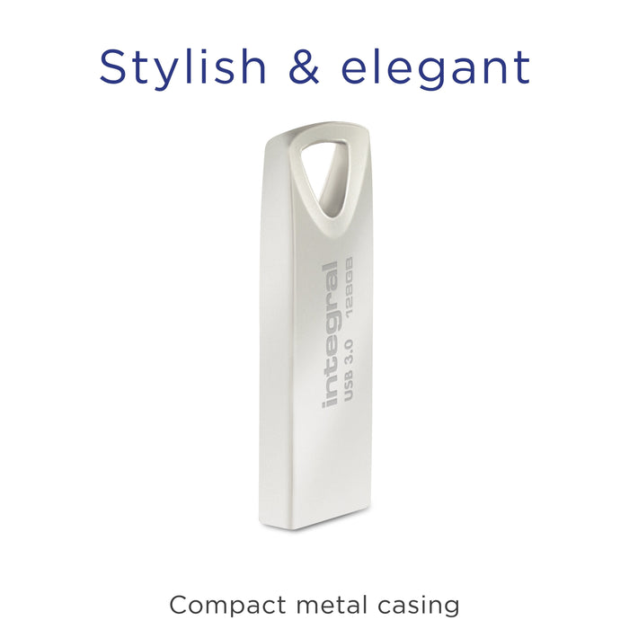 128gb Usb3.0 Drive Arc Metal Up To R-190 W-25 Mbs
