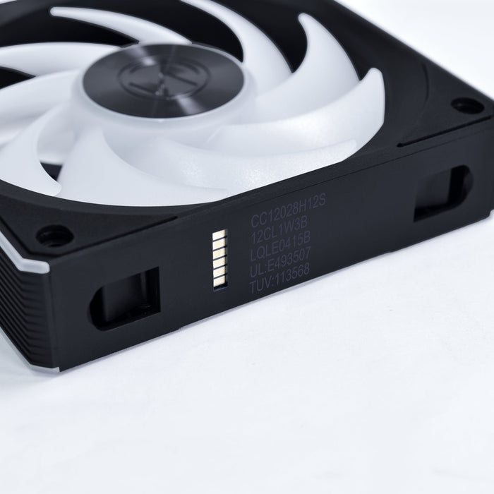 Ventilador  Pc 120x120 Lian Li Uni Fan Cl Black 3ud Argb
