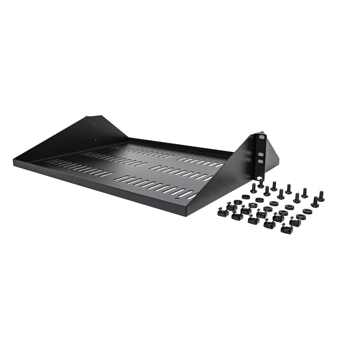 2u Vented Rack Shelf - 14