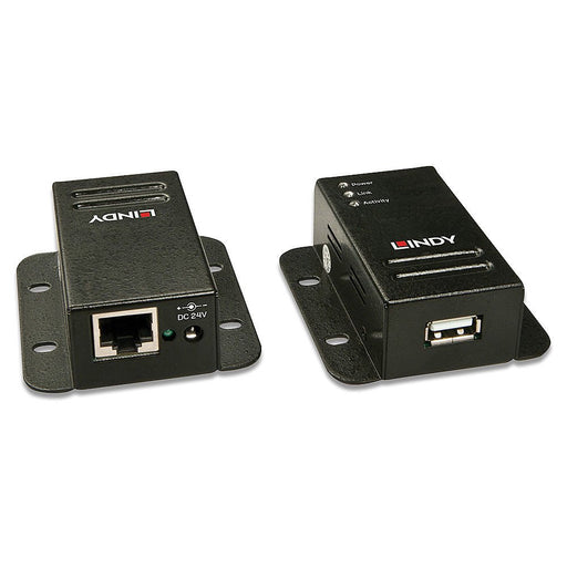 EAN 4002888426800 - Lindy 42680 ampliador de red Transmisor y receptor de red Negro imagen 2