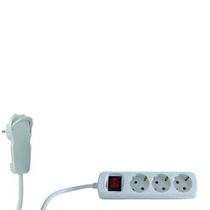 EAN 4006341704726 - REV 0012326114 base múltiple 2 m 3 salidas AC Interior Blanco imagen 1
