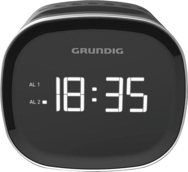 Grundig Scn 230 Negro Radio Despertador Con Radio Fm