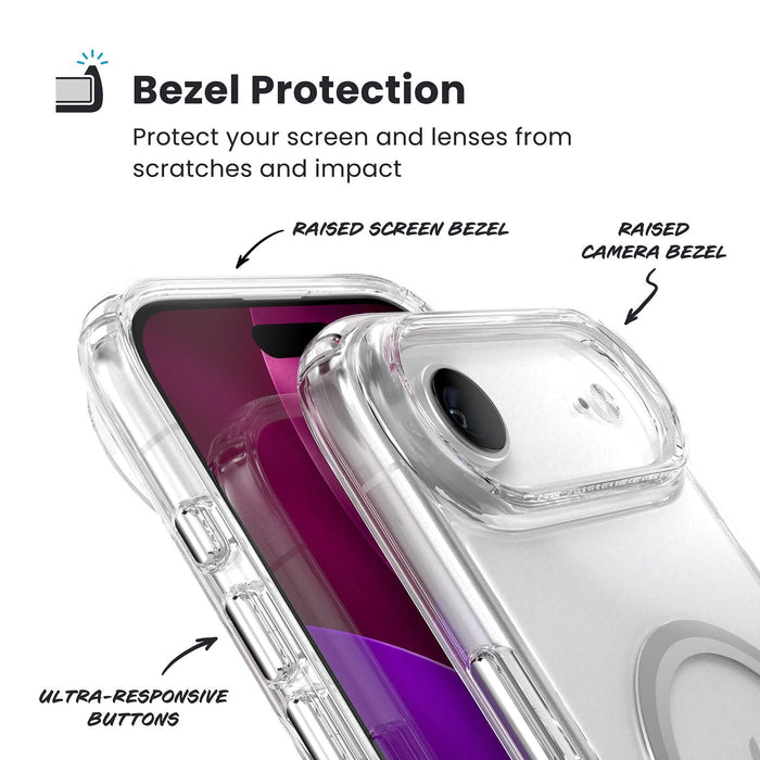 EAN 0840168546244 - Speck 150963-3240 funda para teléfono móvil 16,5 cm (6.5") Transparente, Plata imagen 5