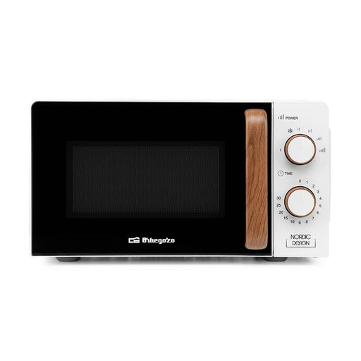 EAN 8435568405677 - Orbegozo MI 2122 Negro, Blanco Solo microondas Encimera 20 L 700 W imagen 1