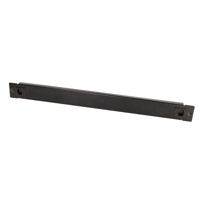 Logilink 19" Blank Panel, Tool-Free Snap-In Type, 1u, Metal, Negro