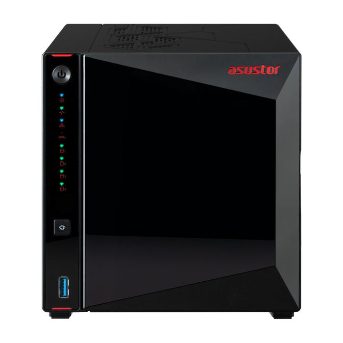 Asumor Nimhmor 4 Gen2 As5404t 4 Bay Nas, Quad-Core 2.0ghz