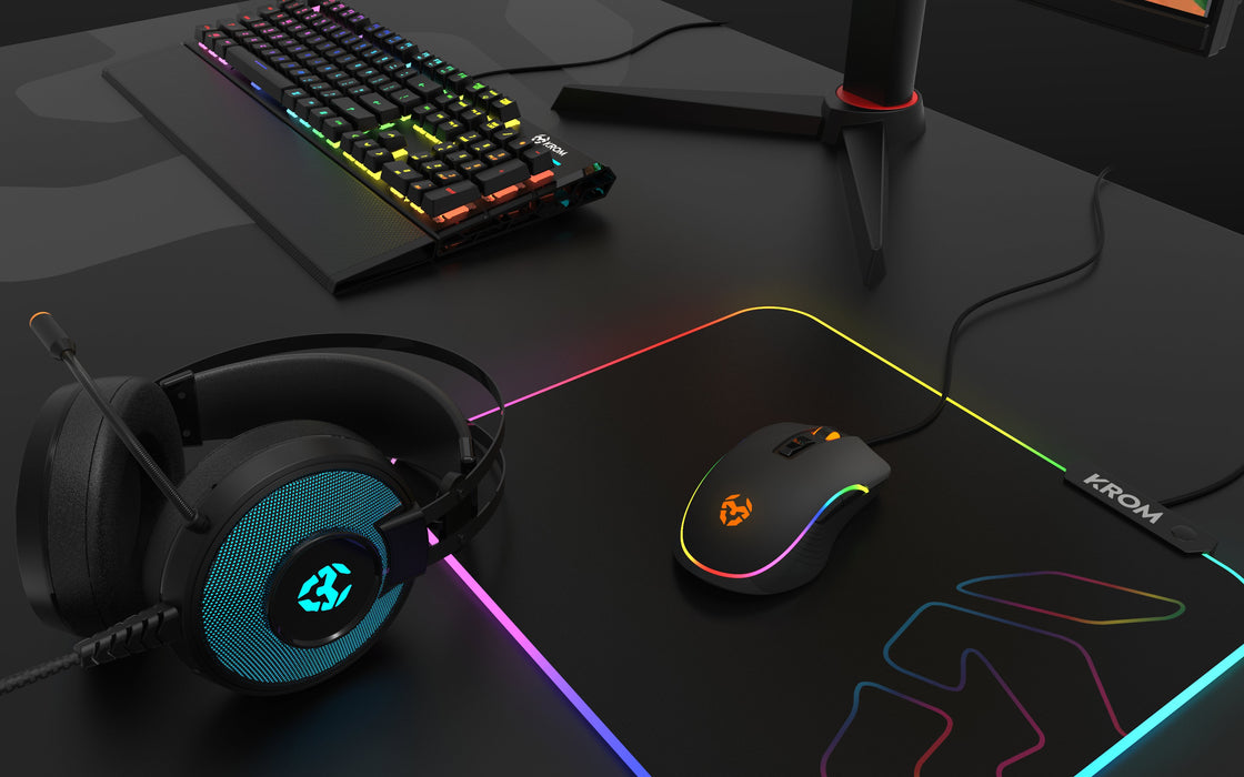 EAN 8436532169465 - Krom Knout RGB Alfombrilla de ratón para juegos Negro imagen 14