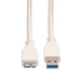 EAN 7611990125432 - VALUE 11998873 cable USB USB 3.2 Gen 1 (3.1 Gen 1) 0,8 m USB A Micro-USB B Blanco imagen 3