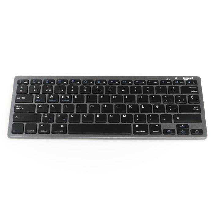 EAN 8435364316917 - iggual IGG316917 teclado QWERTY Negro, Gris imagen 2