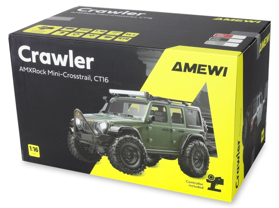 EAN 4262500342752 - Amewi 22723 modelo controlado por radio Camión oruga Motor eléctrico 1:16 imagen 11