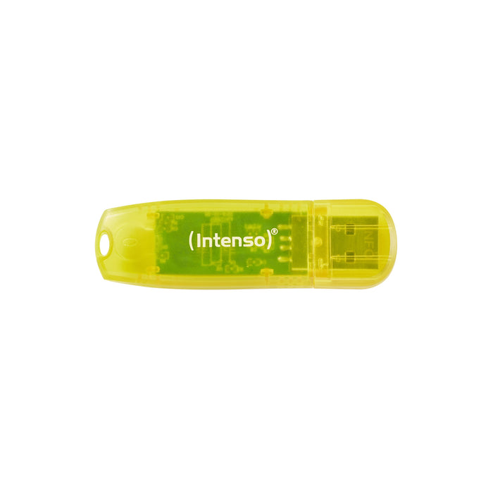 EAN 4034303031924 - Intenso Rainbow 3x32GB Yellow/Red/Black unidad flash USB USB tipo A 2.0 Transparente imagen 7