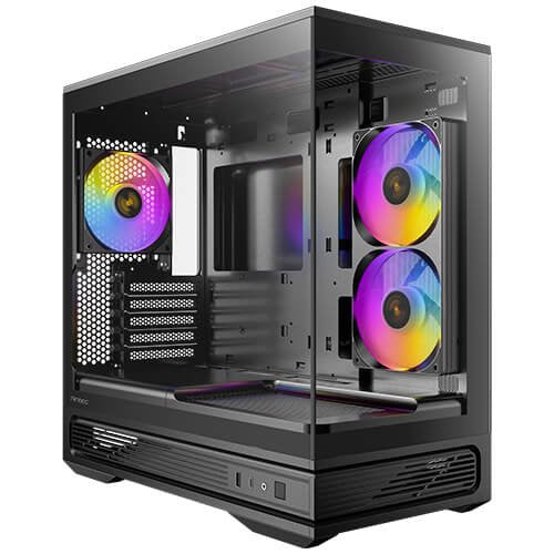 Caja Pc Antec Geh Mini C2m Argb M-Atx M-Itx O.N. Bk Retail