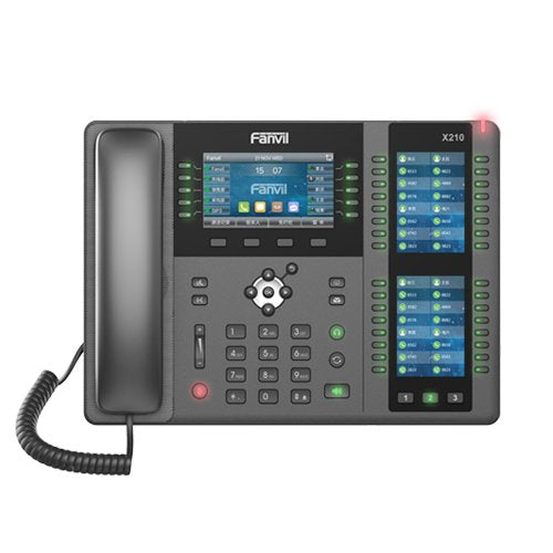 EAN 6937295601466 - Fanvil X210 teléfono IP Negro 20 líneas LCD imagen 3