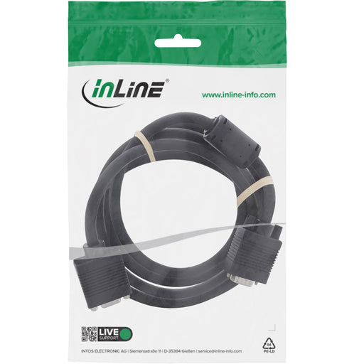 EAN 4043718016365 - InLine 17742B cable VGA 2 m VGA (D-Sub) Negro imagen 2