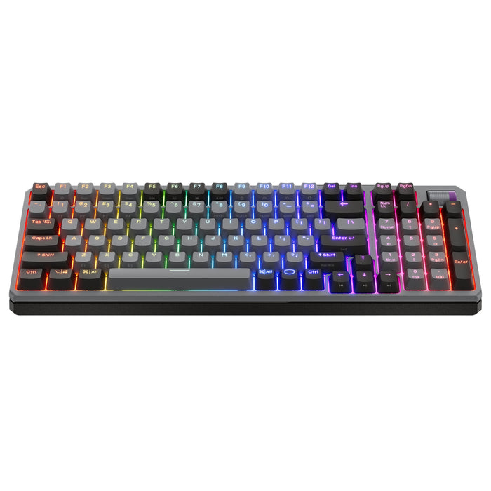 Cooler Master Mk770 Teclado Juego Usb + Rf Wireless + Bluetooth Qwerty Inglés De Ee. Uu. Negro, Gris
