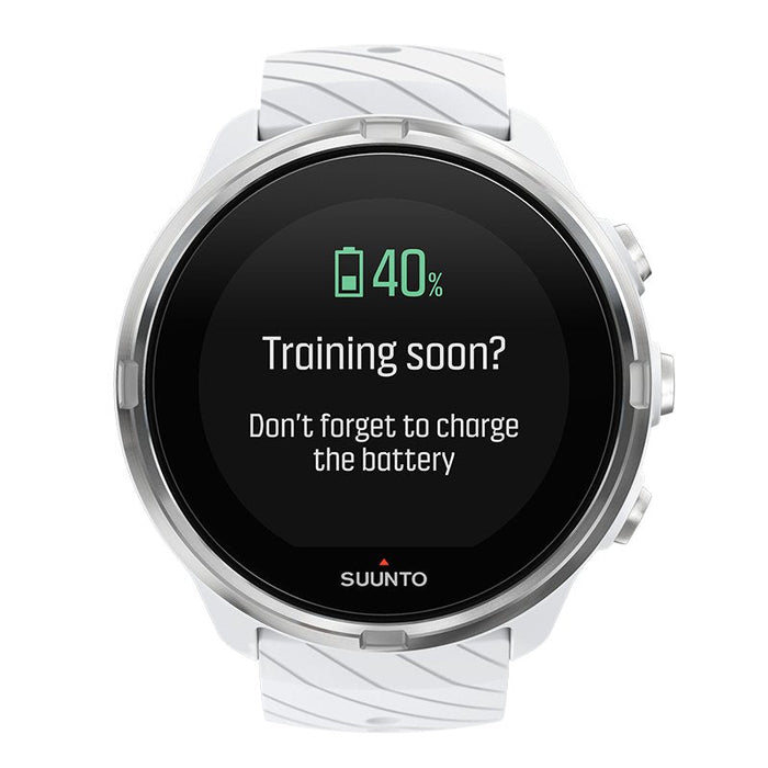 Suunto 9 Reloj Deportivo Acero Inoxidable, Blanco Pantalla Táctil 320 X 300 Pixeles Bluetooth