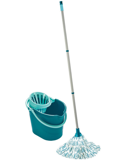 Fregona Leifheit 56792  Metal, Plástico, Viscosa Turquesa, Blanco