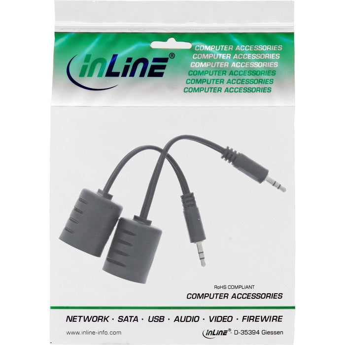 Cable Inline De Audio Por Lan/Ethernet/Rj45 De 3,5 Mm Máx. Juego Completo De 50m