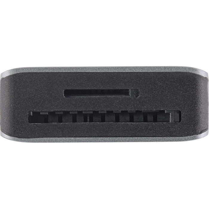 Inline Usb 3.2 Type-C Multi Hub (3x Usb-A 5gb/S + Usb Type-C (Pd 100w), Lector De Tarjetas, Hdmi 4k@30hz ), Otg, Carcasa De Aluminio