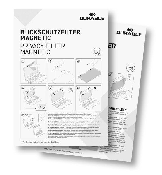 EAN 4005546999241 - Durable 514657 filtro para monitor 39,6 cm (15.6") Portátil Filtro de privacidad para pantallas sin marco imagen 4