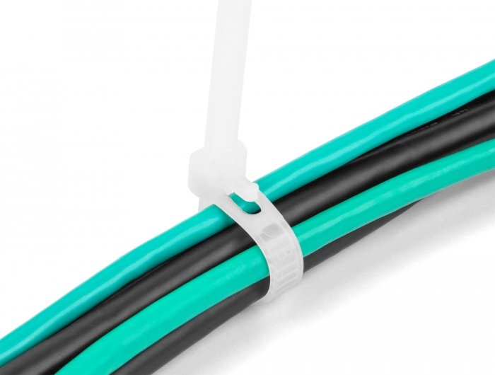 Delock Cablebinder Wiederverwendbar L 150 X B 7,2 Mm 100 Stück Weiss
