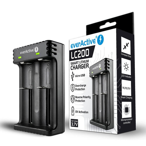EAN 5903205771742 - Everactive LC200 cargador de batería Pilas de uso doméstico USB imagen 2