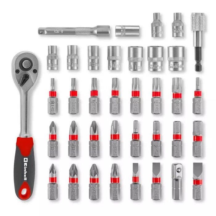 Juego De Puntas Original Einhell L-Case 37 Piezas  109022
