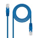 EAN 8433281003583 - Nanocable 10.20.0401-BL cable de red Azul 1 m Cat6e U/UTP (UTP) imagen 1