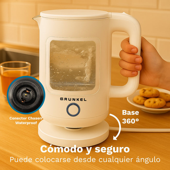 Hervidor De Agua Hv-18cwpbl 1500w Capacidad 1.8l